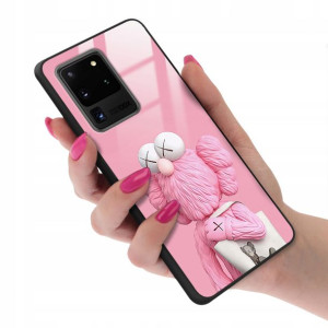 Etui GLASS do SAMSUNG S20 ULTRA Case Kwiatki Wzory