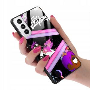 Etui GLASS do SAMSUNG S21 PLUS 5G Case Bajki Wzory