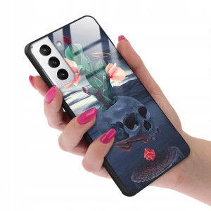 Etui GLASS do SAMSUNG S21 PLUS 5G Modne Top Wzory
