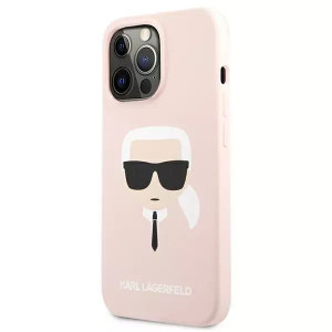 Etui Karl Lagerfeld KLHCP13XSLKHLP do iPhone 13 Pro Max 6,7" pink hardcase