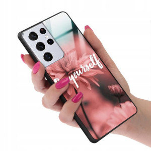 Etui GLASS do SAMSUNG S21 ULTRA 5G Kobiece Wzory