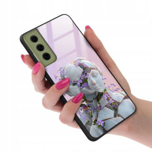 Etui GLASS do SAMSUNG S21FE Case Biologiczne Wzory