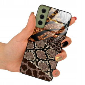 Etui GLASS do SAMSUNG S21FE Modne Piękne Wzory