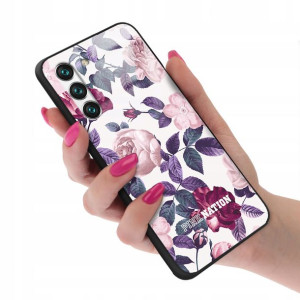 Etui GLASS do SAMSUNG S22 Obudowa Wiosenne Wzory