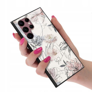 Etui Glass do SAMSUNG S22 ULTRA Case Modne Wzory