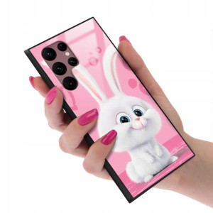 Etui GLASS do SAMSUNG S22 ULTRA Case Wiosna Wzory