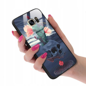 Etui GLASS do SAMSUNG S7 EDGE Case Piękne Wzory