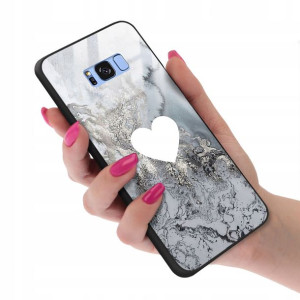Etui GLASS do SAMSUNG S8 PLUS Case Wiosenne Wzory