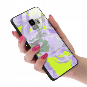 Etui GLASS do SAMSUNG S9 Case Kwiatki Lato Wzory