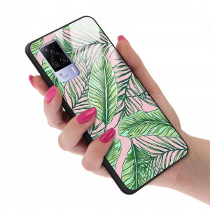 Etui GLASS do VIVO S9E Obudowa Kwiatki Lato Wzory
