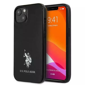 Etui na telefon US Polo hardcase Horses Logo iPhone 13 mini 5,4" czarny/bla