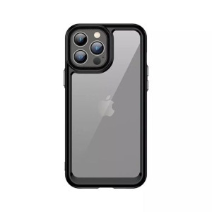 Outer Space Case etui do iPhone 13 Pro sztywny pokrowiec z żelową ramką cza