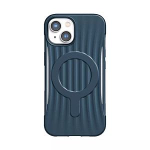 Raptic Clutch Built Case etui iPhone 14 z MagSafe pokrowiec plecki niebiesk