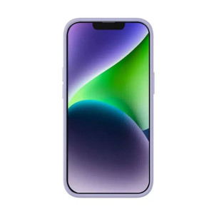 Etui Baseus Liquid Silica Gel do iPhone 14 Plus (lawendowe) +szkło hartowan