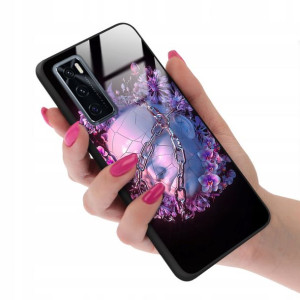 Etui GLASS do VIVO V20SE Case Biologia Modne Wzory