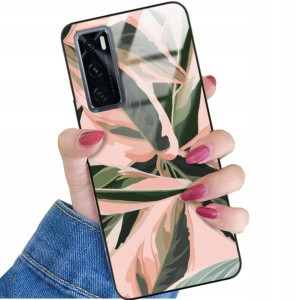 ETUI GLASS do VIVO V20SE Case Kwiaty Wiosna Wzory