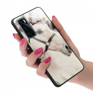 Etui Glass do VIVO V20SE Case Piękne Letnie Wzory