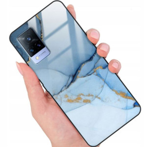 Etui Glass Do Vivo V21 5g Marmurek Case Mix Wzory