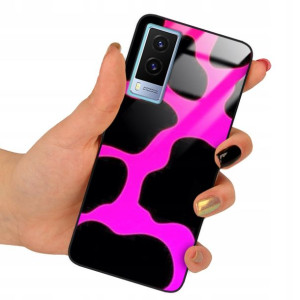Etui GLASS do VIVO V21E 5G Case Modne Piękne Wzory