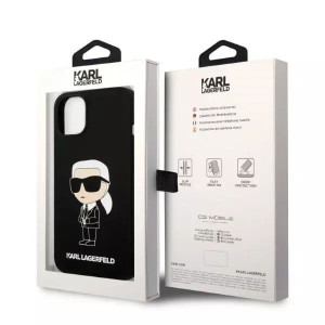 Etui Karl Lagerfeld KLHMP14SSNIKBCK do iPhone 14 6,1" hardcase Silicone Iko