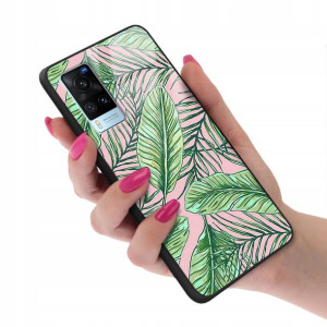 Etui GLASS do VIVO X60 Obudowa Kwiatki Lato Wzory