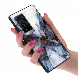 Etui GLASS do VIVO X60 PRO PLUS Marmurki Top Wzory