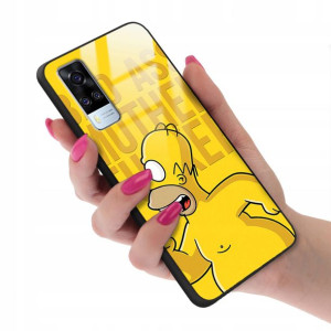 Etui GLASS do VIVO Y51 2020 Case Kreskówki Wzory
