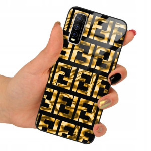 Etui GLASS do VIVO Y70s Case Modne Piękne Wzory