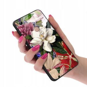 Etui GLASS do VIVO Y83 Obudowa Kwiatki Lato Wzory