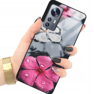 ETUI GLASS do XIAOMI 12 Damskie Kwiaty Top Wzory