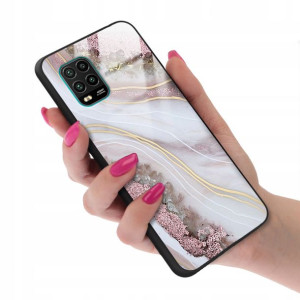 Etui GLASS do XIAOMI MI 10 LITE Marmurki Top Wzory