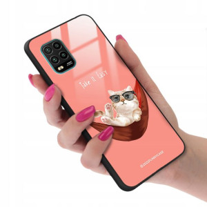 Etui GLASS do XIAOMI MI 10 LITE TEDDY Misie Wzory