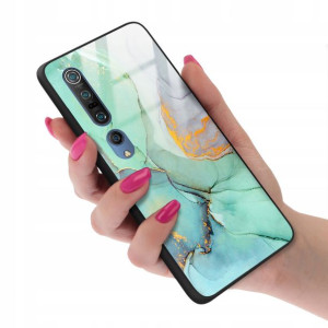 Etui GLASS do XIAOMI MI 10 PRO Case Marmurki Wzory