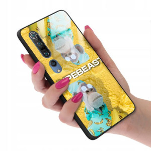 Etui GLASS do XIAOMI MI 10 PRO Case Misie Wzory
