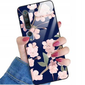 ETUI GLASS do XIAOMI Mi 10 PRO Kwiaty Wiosna Wzory