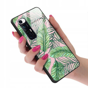 Etui GLASS do XIAOMI Mi 10s Case Kwiaty Lato Wzory