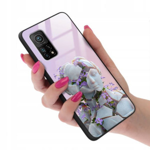 Etui GLASS do XIAOMI Mi 10T Case Biologiczne Wzory