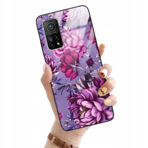 ETUI GLASS do XIAOMI Mi 10T Flower Natura Wzory