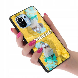Etui GLASS do XIAOMI Mi 11 Bearbrick Misie Wzory