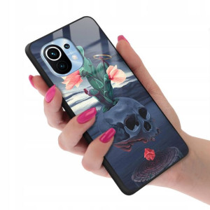Etui GLASS do XIAOMI Mi 11 Case Biologiczne Wzory