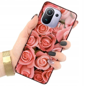 ETUI GLASS do XIAOMI Mi 11 PRO Gold Glamour Wzory