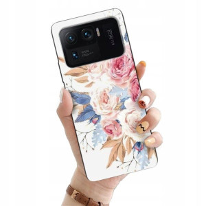 ETUI GLASS do XIAOMI Mi 11 ULTRA Flower Top Wzory