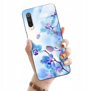ETUI GLASS do XIAOMI Mi 9 PRO Flower Natura Wzory