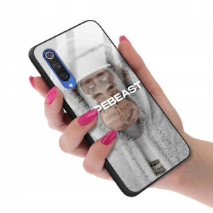 Etui GLASS do XIAOMI Mi 9SE Bearbrick Misie Wzory