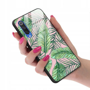 Etui GLASS do XIAOMI Mi 9SE Case Kwiaty Lato Wzory