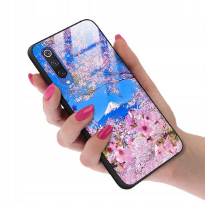 Etui GLASS do XIAOMI Mi 9SE Case Wiosenne Wzory