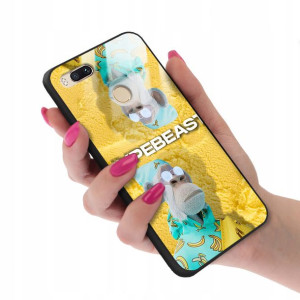 Etui GLASS do XIAOMI MI A1 Bearbrick Misie Wzory