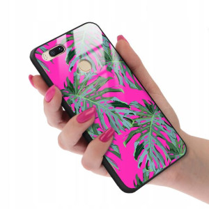 Etui Glass do XIAOMI MI A1 Case Wakacyjne Wzory