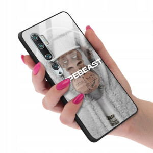 Etui GLASS do XIAOMI MI NOTE 10 Case Misie Wzory