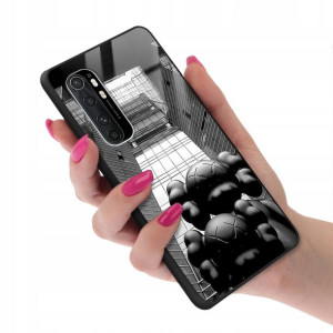 Etui GLASS do XIAOMI MI NOTE 10 LITE Misie Wzory